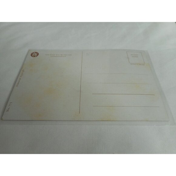 Vintage Postcard Couple 1900s unposted  Wanted an Answer - Picture 2 of 2